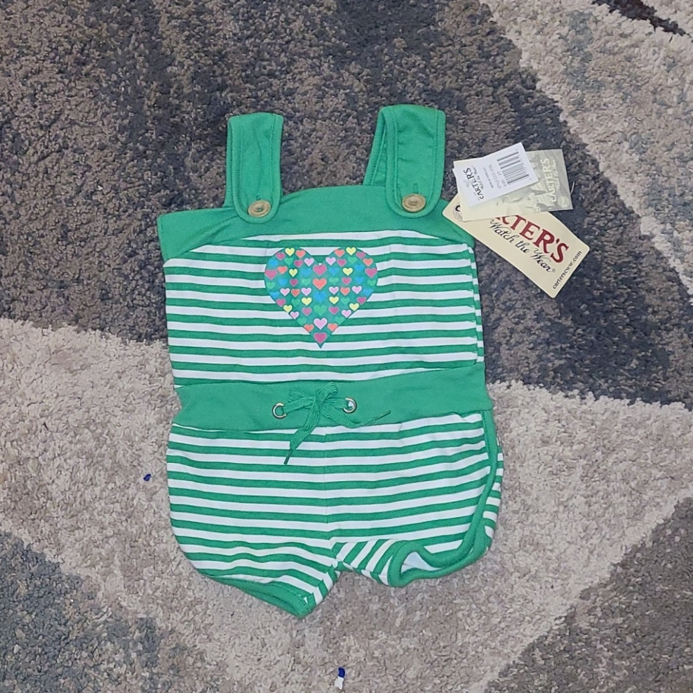 Carter's Summer Shorts Romper